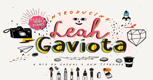 Leah Gaviota Free Download Premium Font