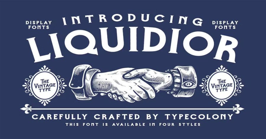 Liquidior Subfamily, Regular Premium Free Font