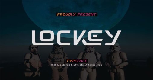 Lockey Typeface Cool Download Premium Free Font