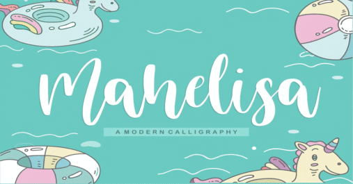 Mahelisa Calligraphy Premium Free Font