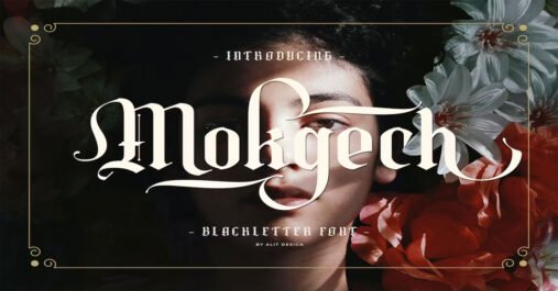 Mokgech Typeface Medieval Download Premium Font