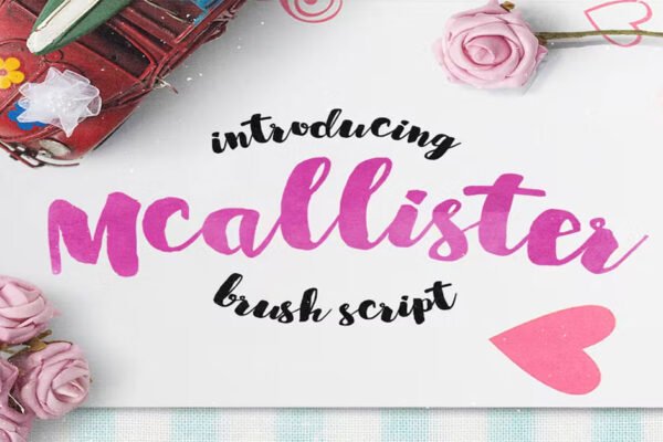Mcallister Brush Script Download Free Font