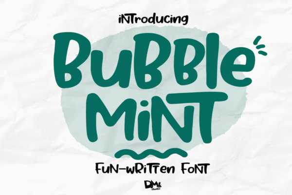 Bubble Mint Font Download Premium Free