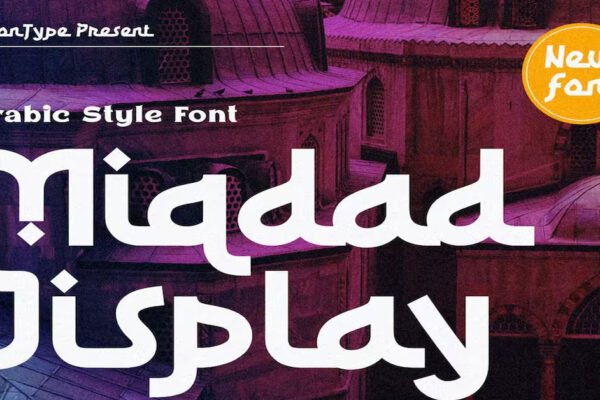 Miqdad Display Premium Free Font