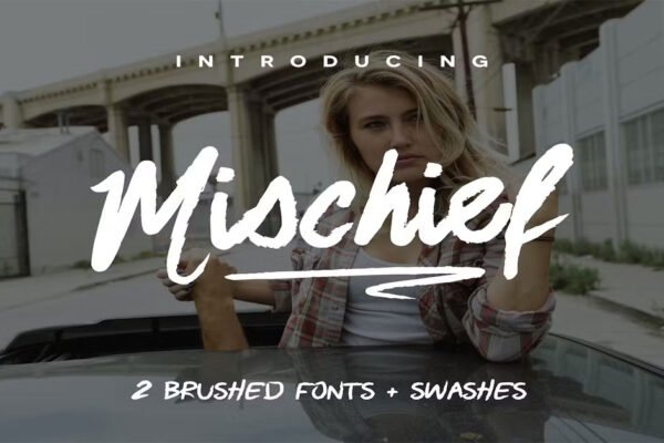 Mischief Retro Family Premium Free Font