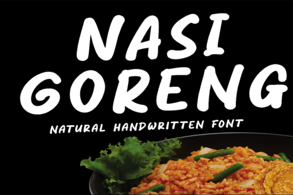 Nasi Goreng Premium Free Font Download