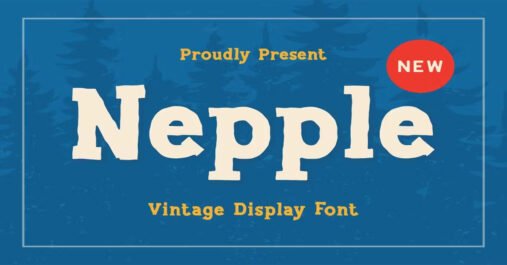 Nepple Chunky Download Premium Free Font