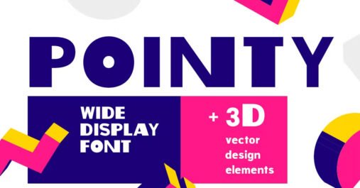 Pointy Bold 3D Premium Free Font