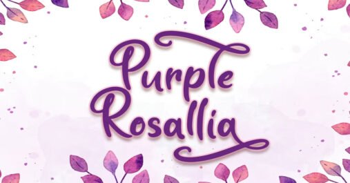 Violet Rosallia Easter Premium Free Font