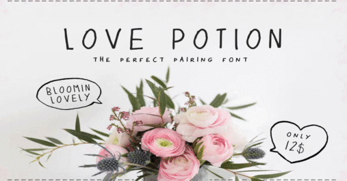 Love Potion Font Download Premium Free