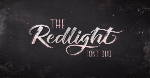 Redlight Brush Premium Free Font Download