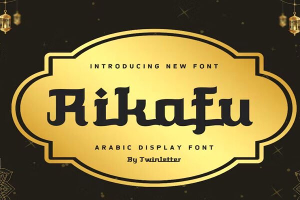 Rikafu Arabic Style Premium Free Font