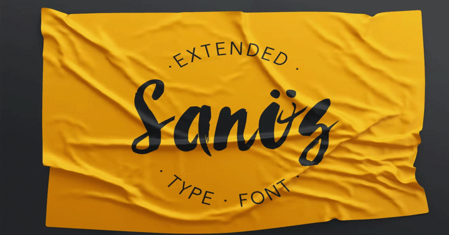 Sanös Extended Font Download Premium Free