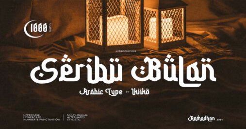 Seribu Bulan Arabic Type Premium Free Font