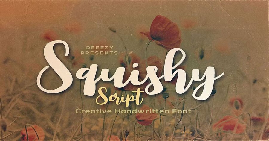 Squishy Scripttypography Download Free Font
