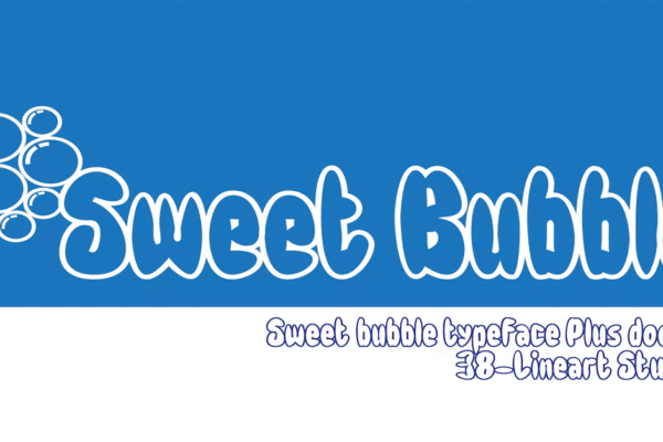 Sweet Bubble Font Download Premium Free