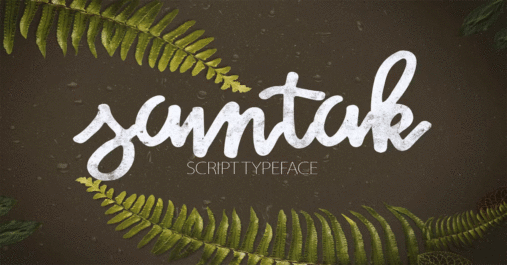 Samtak Script Premium Free Font Download