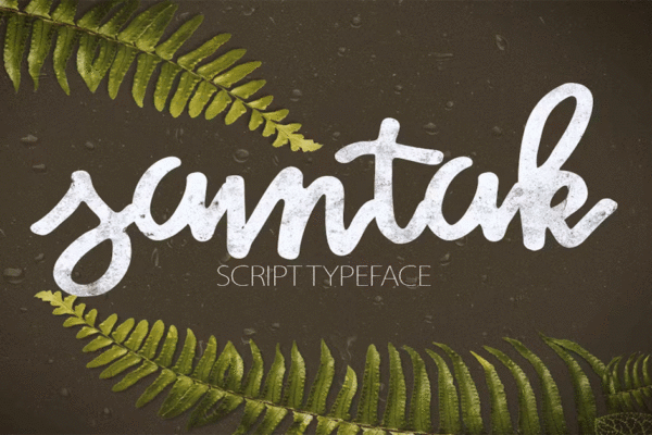 Samtak Script Premium Free Font Download