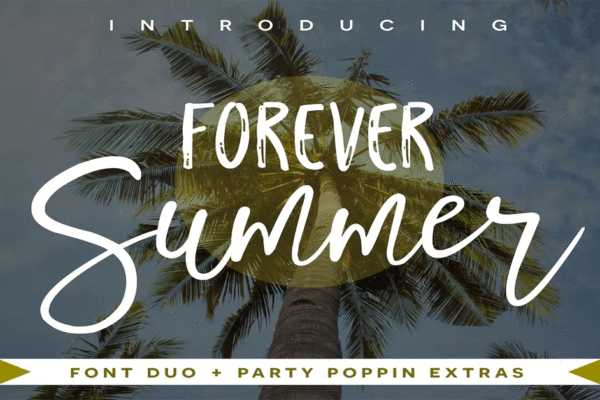 Forever Summer Font Duo Download Premium