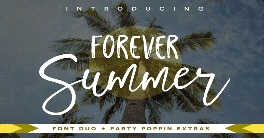 Forever Summer Font Duo Download Premium