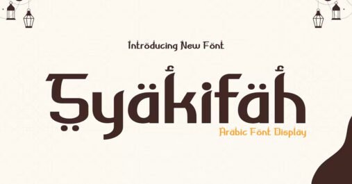 Syakifah Arabic Style Premium Free Font