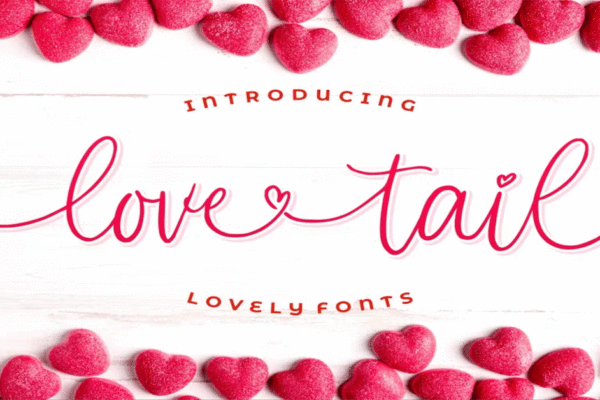 Love Tail Font Download Premium Free