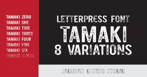Tamaki Typeface Vintage Premium Free Font