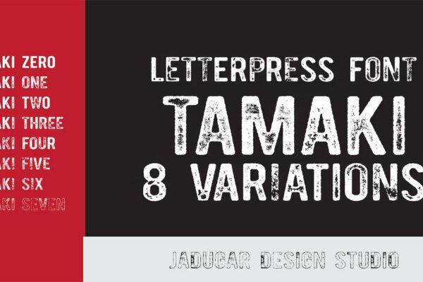 Tamaki Typeface Vintage Premium Free Font