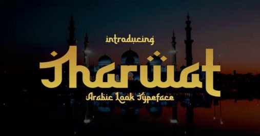 Tharwat Arabic looking Premium Free Font