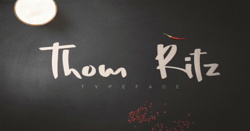Thom Ritz Typeface Download Premium Free Font