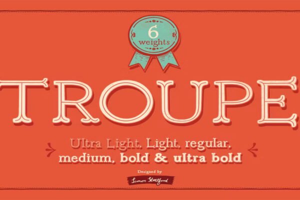 Troupe Typography Download Premium Free Font