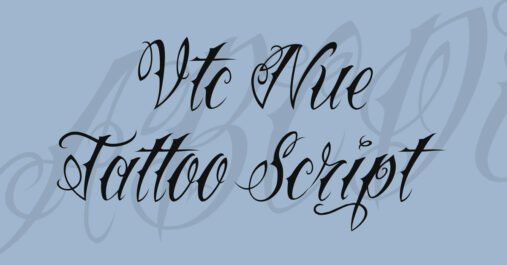 Vtc Nue Tattoo Script Download Premium Free Font