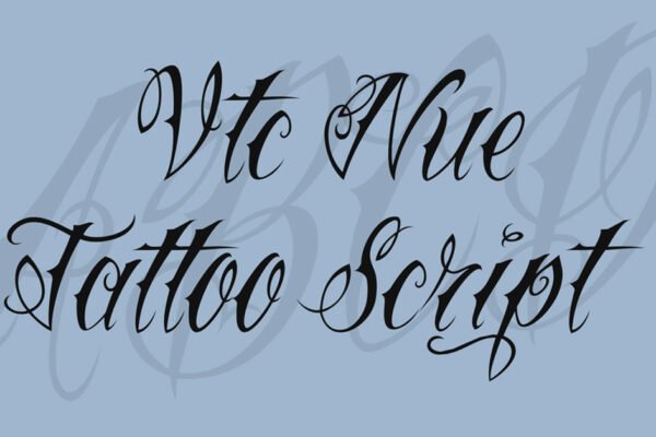 Vtc Nue Tattoo Script Download Premium Free Font