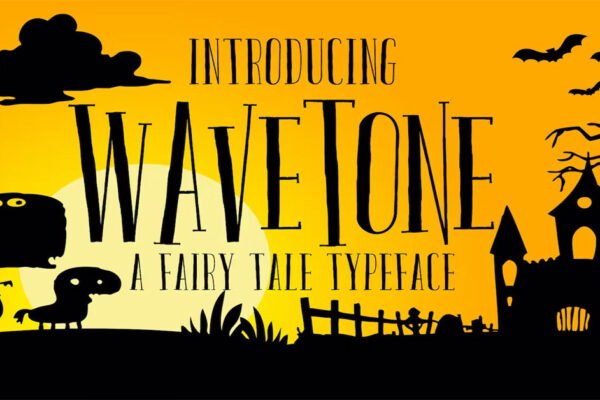 Wavetone Typeface Unique Download Premium Free Font