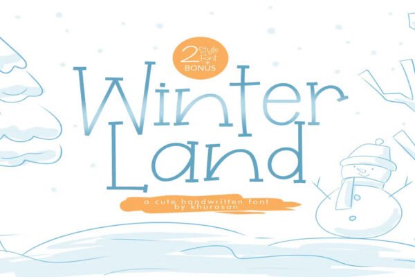 WinterLand Modern Download Premium Free Font