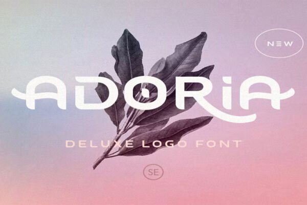 Adoria Deluxe Logo Premium Font