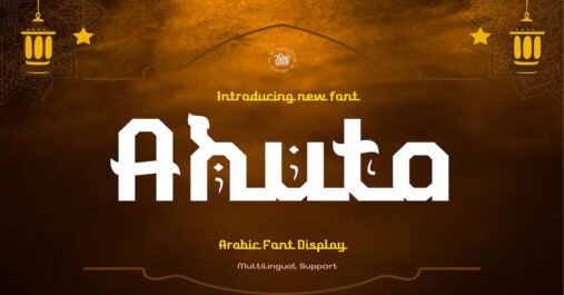 Ahuta Arabic Premium Free Font