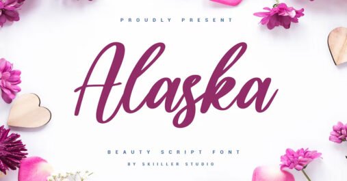 Alaska Beauty Script Easter Premium Font
