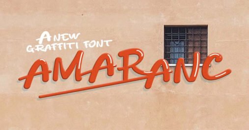 Amaran Graffiti Flyer Premium Free Font