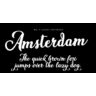 Amsterdam Cursive Download Free Font