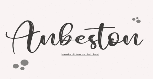 Anbeston Premium Free Font Download