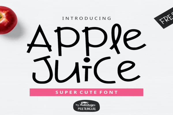 Apple Juice Font Download Premium Free