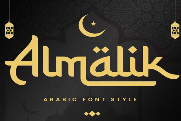 Almalik Arabic Style Premium Free Font