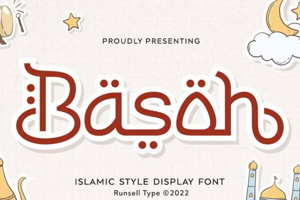 Basoh Arabic Premium Free Font