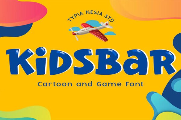 Kidsbar Fun Cartoon Premium Free Font