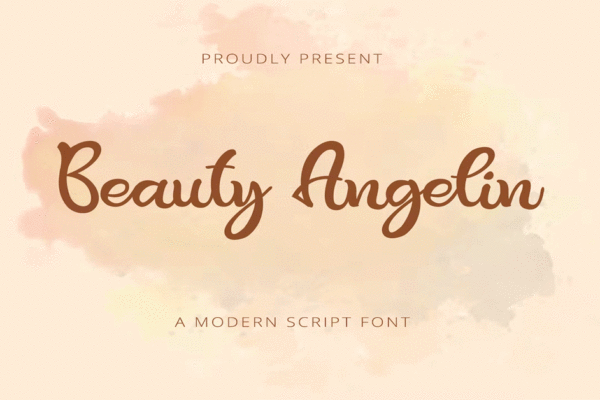 Beauty Angelin Script Premium Free Font