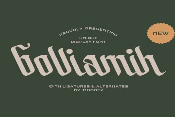 Bolliamih Premium Free Font Download