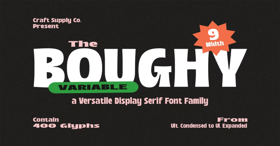 Boughy Premium Free Font Download