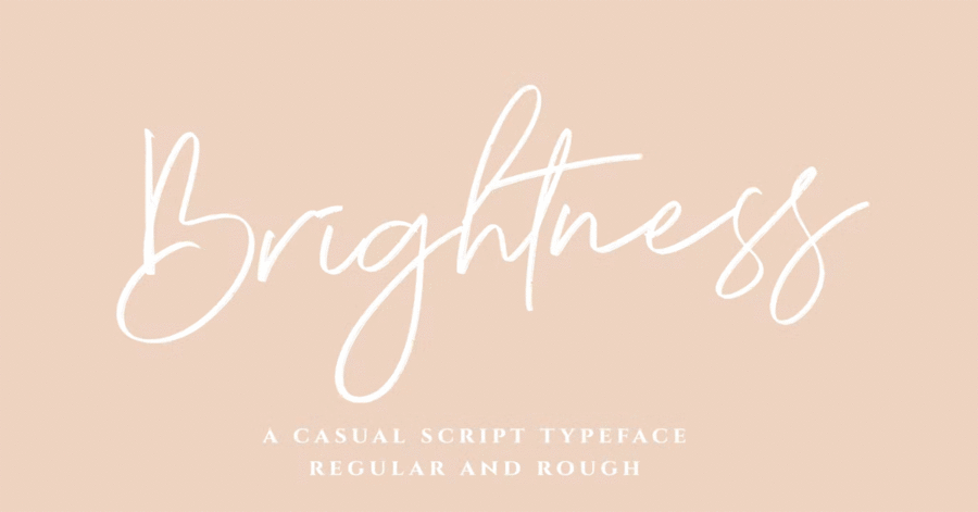 Brightness Premium Free Font Download