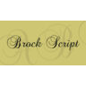 Brock Script Cursive Download Free Font